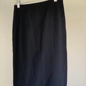 Black Ann Taylor Pencil Skirt